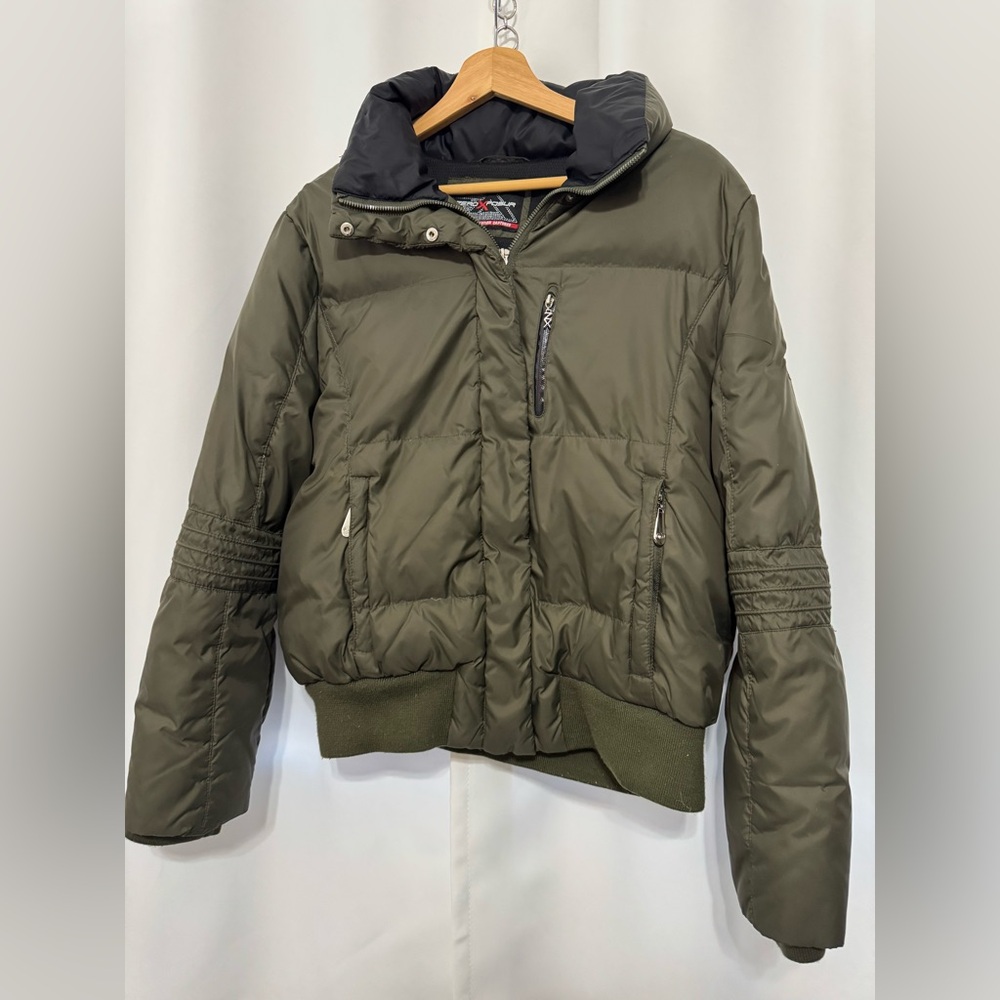 ZeroXposur Women’s Olive‎ Green Bomber Jacket Size: Large